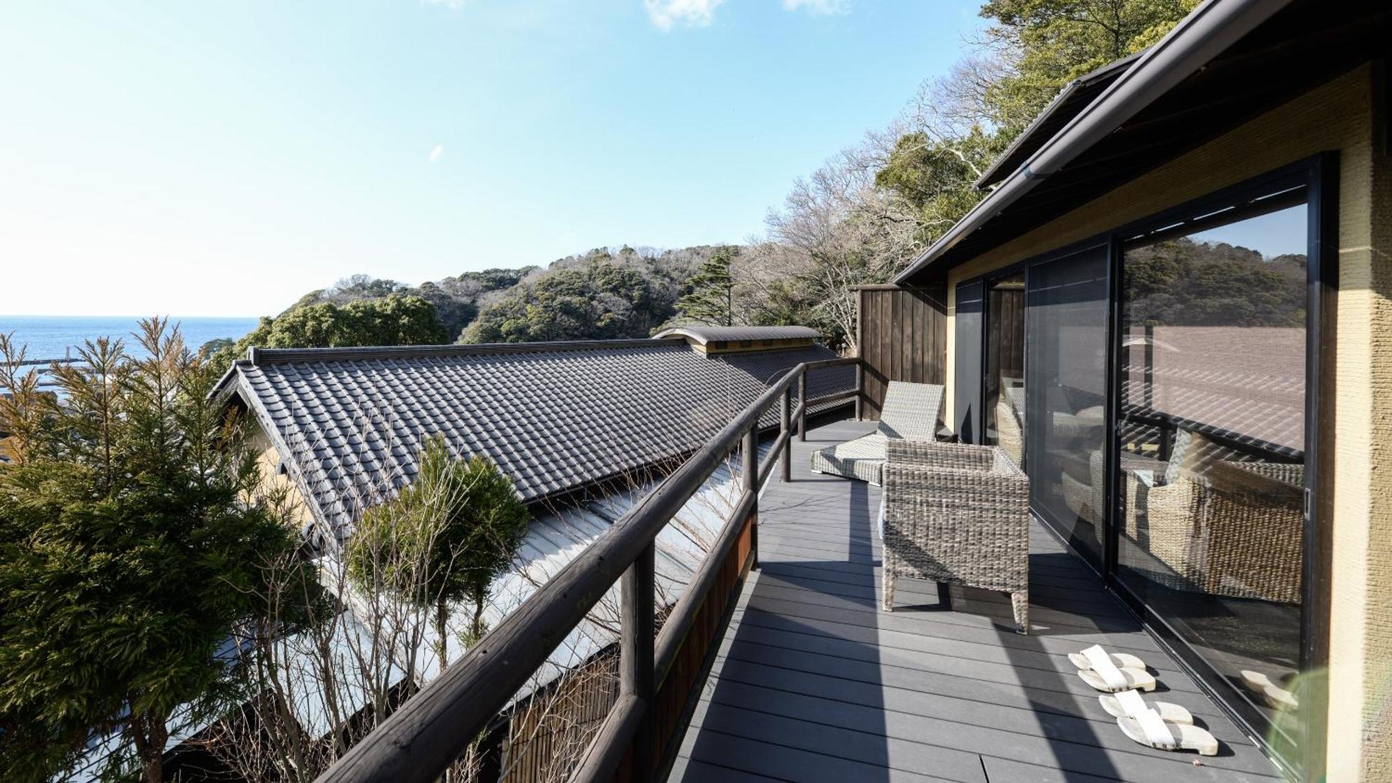 森の入り江の離れ宿 無雙庵枇杷 Izu  Exterior foto